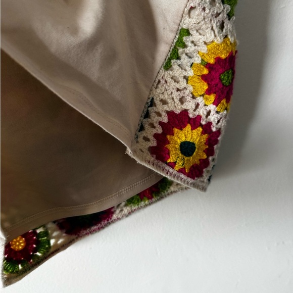 Festival Top, Crocheted, Granny Square Tank, S/M, Wild Fable - Picture 9 of 9